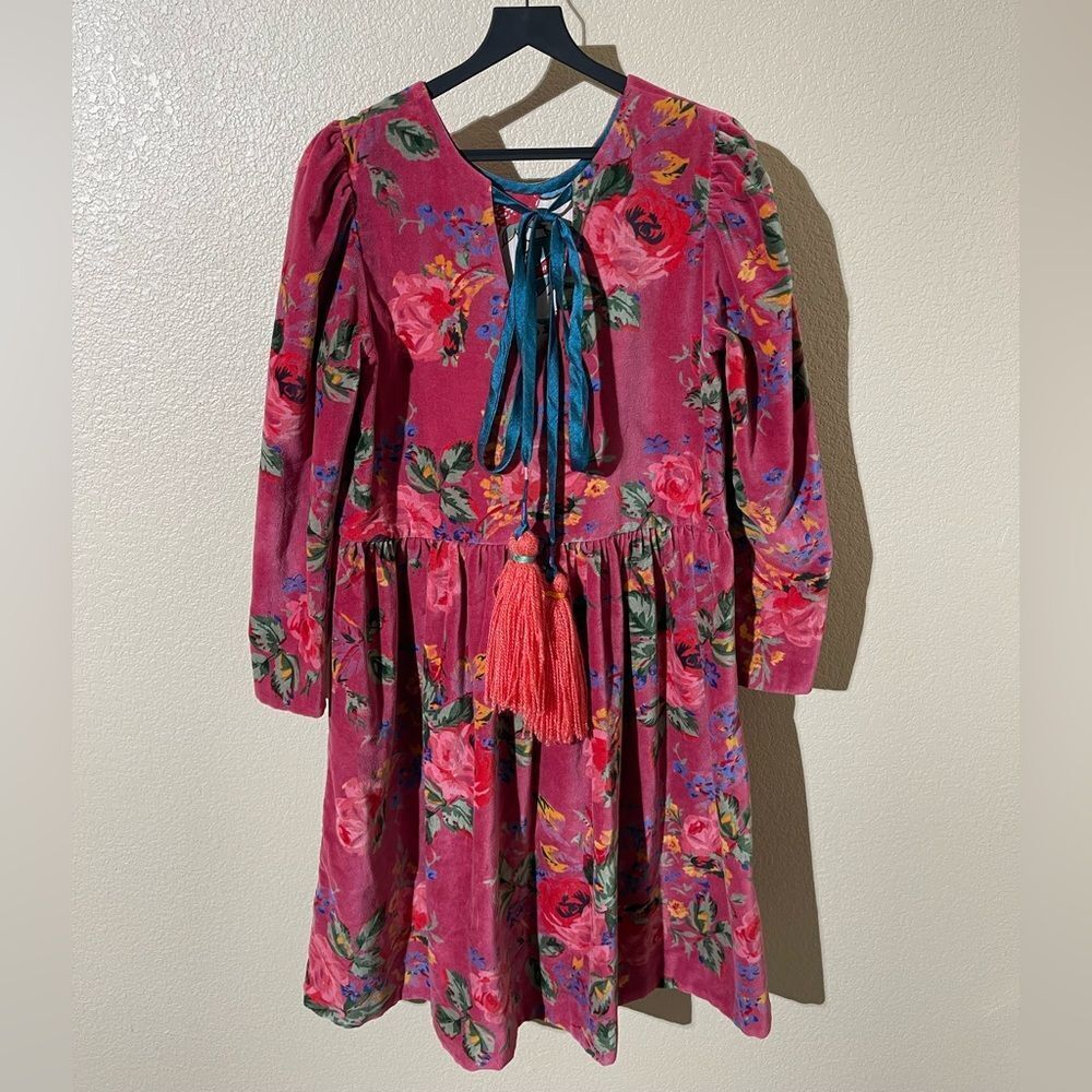 Alix Of Bohemia Pink Floral Dress - Picture 2 of 7